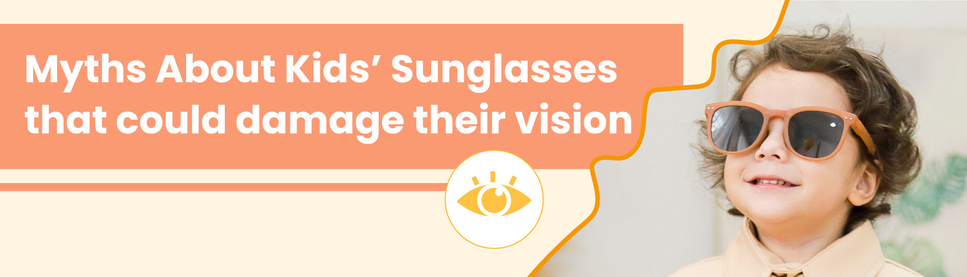 Myths About Kids’ Sunglasses that could damage their vision, Round frame sunglasses for kids, Foldable kids sunglasses with polarized lenses and 100% UV protection