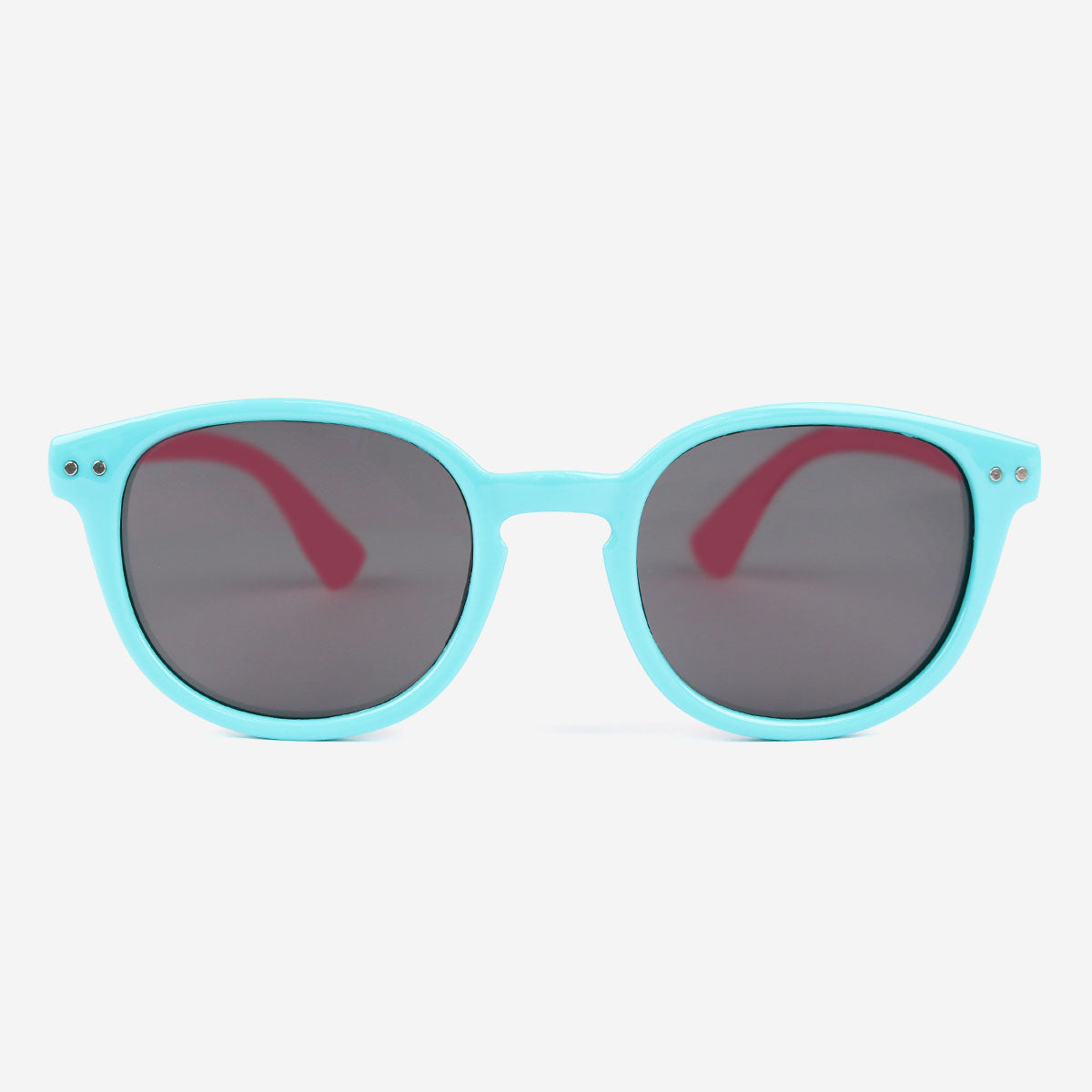 Ages 0-2 Baby Sunglasses Polarised Keyhole Style Baby Blue Color 100% UV protection