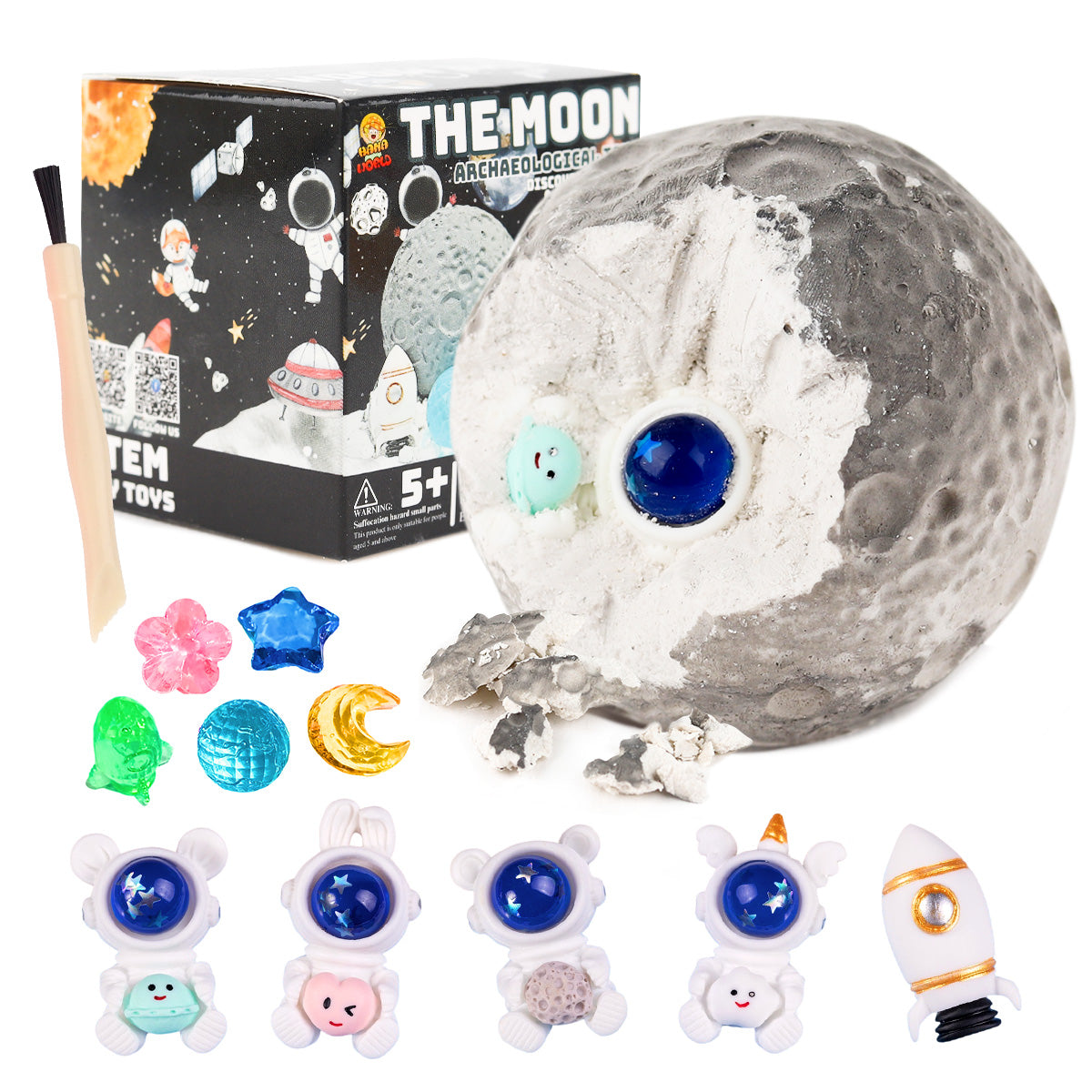 Astronaut Excavation Blind Box for sale, Space Planet Toys STEM for Kids Age 5+, Excavate 12 Surprise Astronaut Figures and Charms, Fun Science Activity Gift Sets for Kids