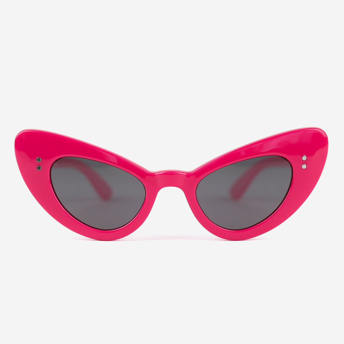 Fashion Trendy Pink Cat-eye Sunglasses for Kids with 100% UV Protection and Durable Frames, Fashion Kid&#39;s Sunglasses for Beach Party Club