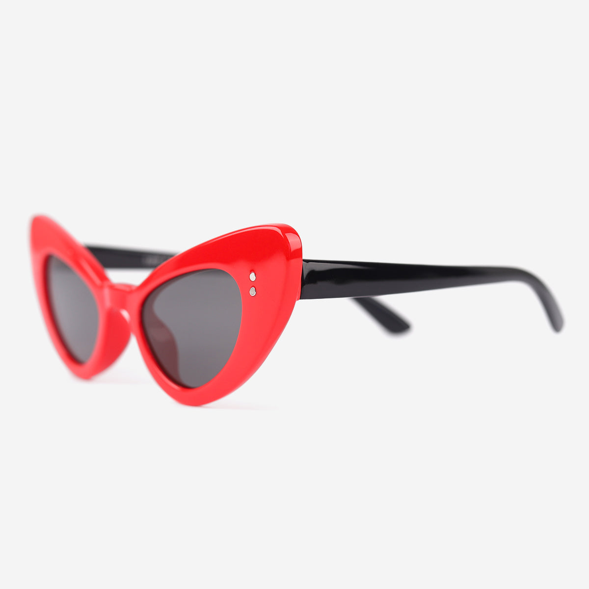 Stylish Red Cat Eye Sunglasses for Kids, Birthday Party Glasses for sale