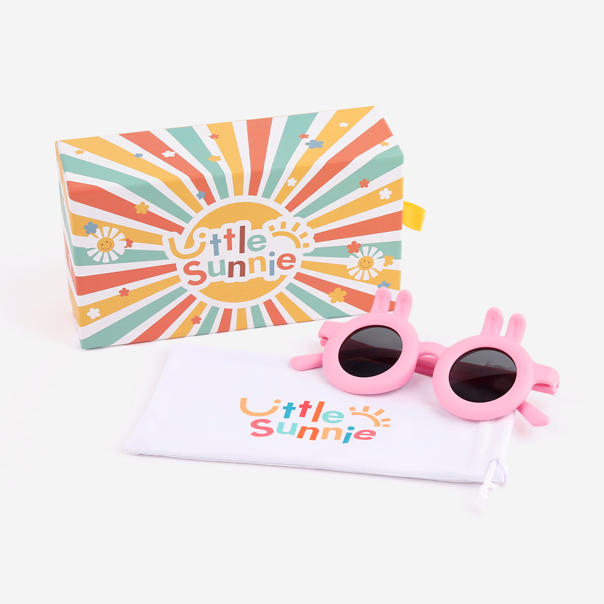 Little Sunnie Hana Cartoon Rabbit Polarized Sunglasses Birthday Party Glasses UV Pro