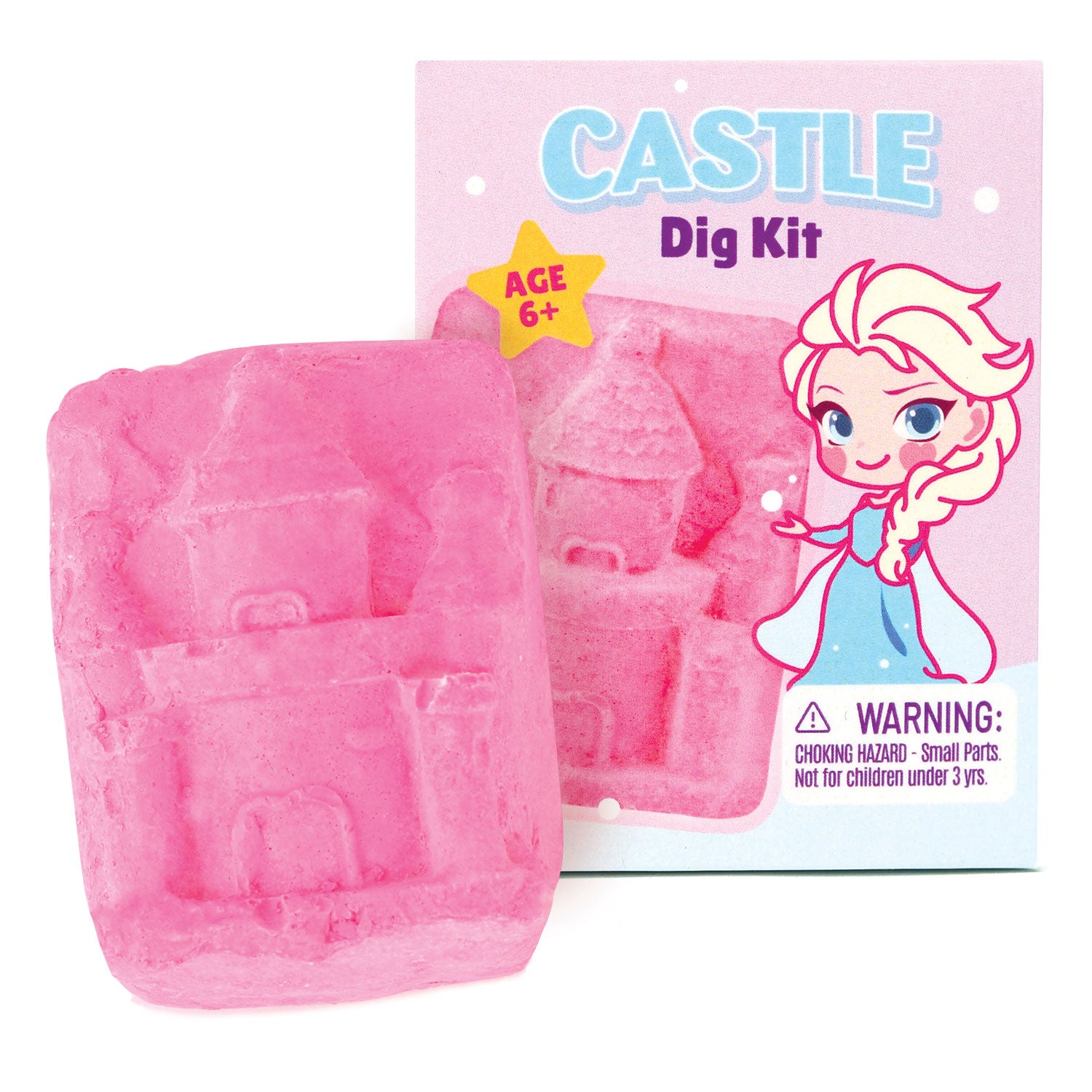 Castle Excavation Blind Box for sale, Dig Kit for Kids with Surprise Mermaids, Great STEM Toys Birthday Party Kids Activities, DIY Barrettes Snap Hair Clips for Girls 5+