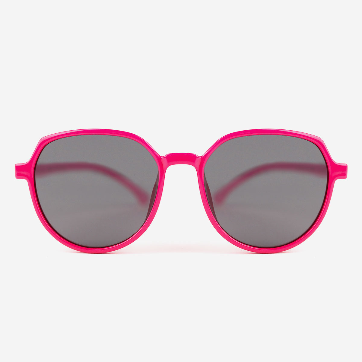 Buy Pink Round Frame Sunglasses for Kids, Vintage Boy Girl Eyewear, Kids Sunglasses for Boys &amp; Girls