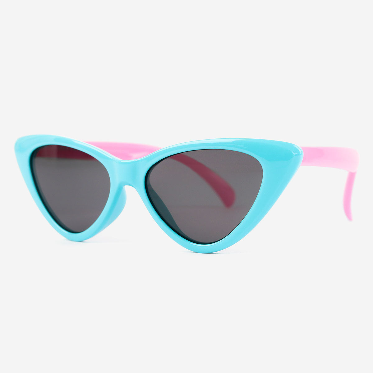 Outdoor Eyewear for Beach Party Summer Activities, Cat Eye Triangular Sunglasses for Kids aged 3-10, Shop Eyeglasses for Kids Online at Best Price