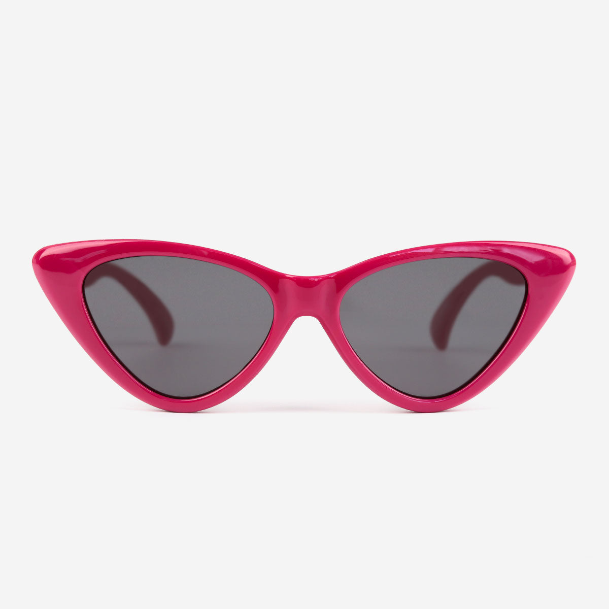 Full Rim Dark Pink Cat Eye Kids Sunglasses Birthday Party Favors