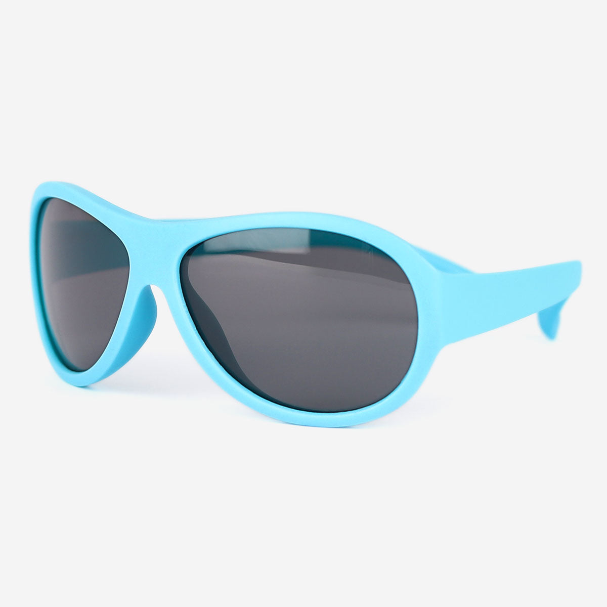 Baby/ Kids Aviator Sunglasses 0-2 Blue, Soft &amp; Bendable Frames, Polarized Lens &amp; 100% UV Protection