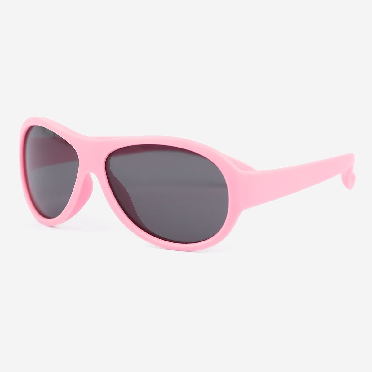 Pink Round Flexible Baby &amp; Toddler Sunglasses 0 - 2 Years, Polarized Lens &amp; 100% UV Protection