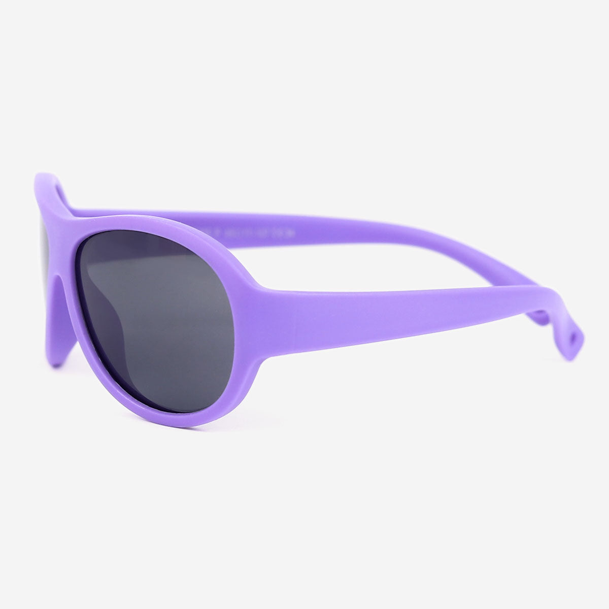 0-2 Years Aviator Kids Sunglasses, Purple Soft Silicon Frames with 100% UV Protection