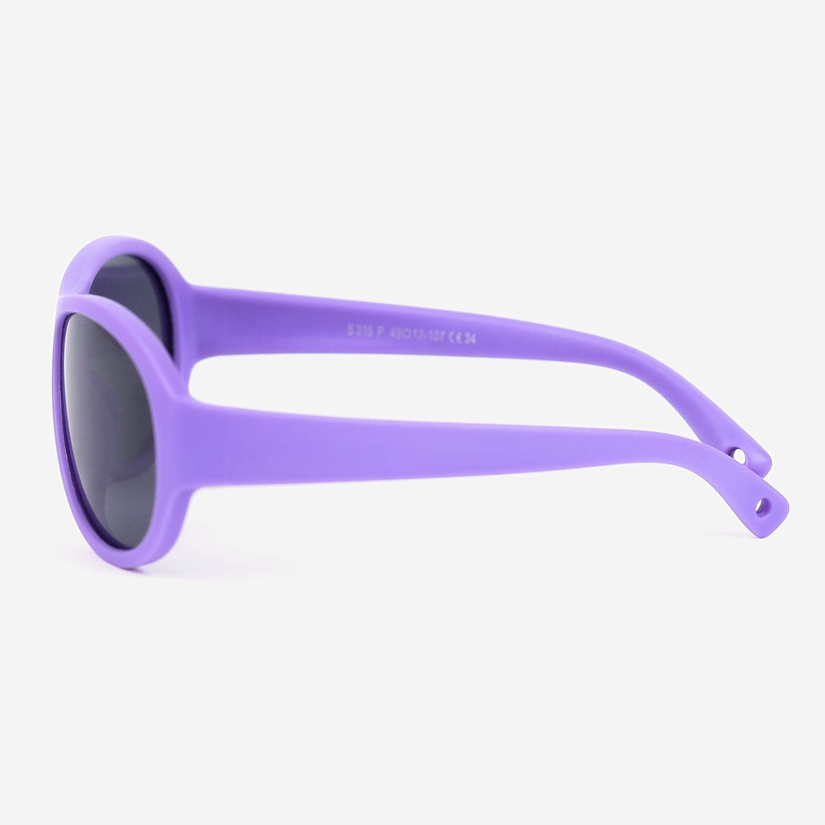 0-2 Years Aviator Kids Sunglasses, Purple Soft Silicon Frames with 100% UV Protection