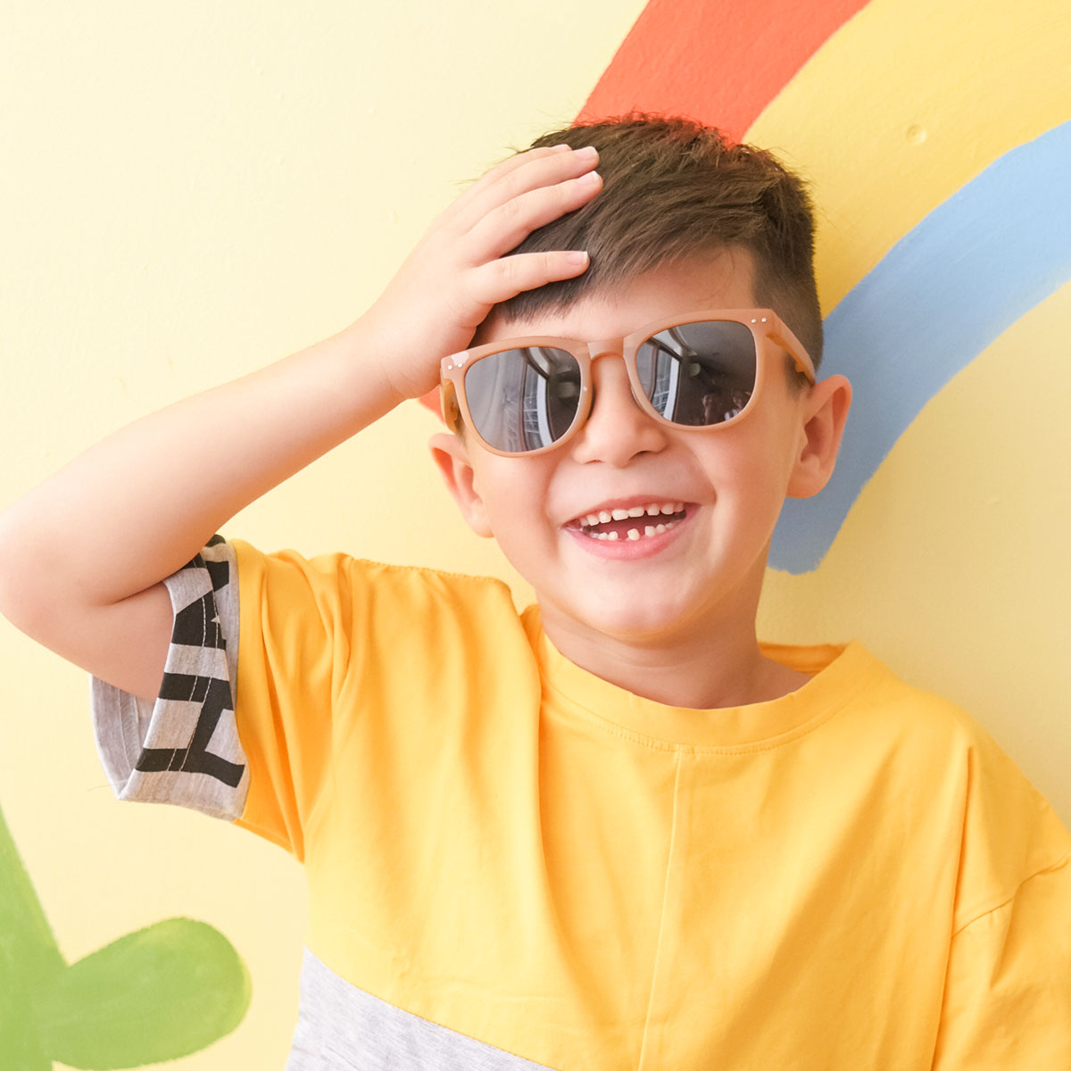 Flexible Polarized Sunglasses for Kids with 100% UV Protection