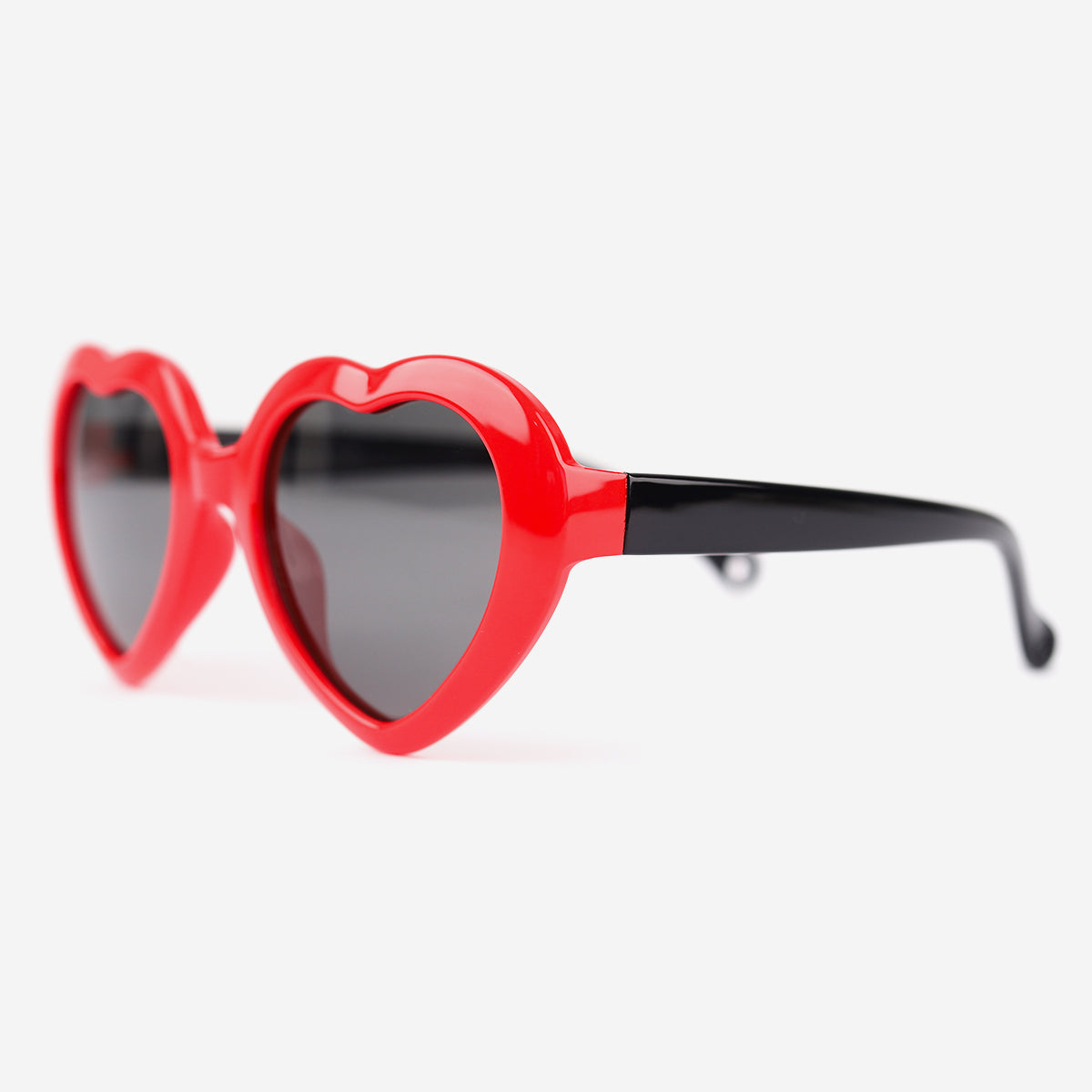 Buy Children Red Heart Shaped Party Sunglasses, Outdoor Sun Protection Portable Kids Eyewear