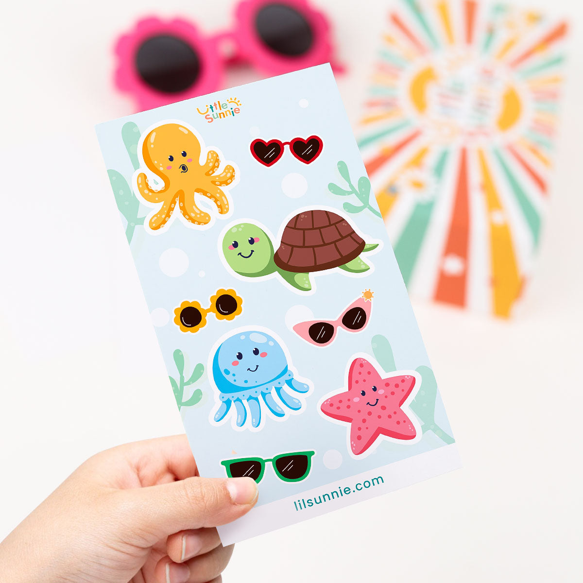 Fun Animal Stickers for Scrapbook, Planner and Gift Ideas, Buy Kids Decorative Stickers Online