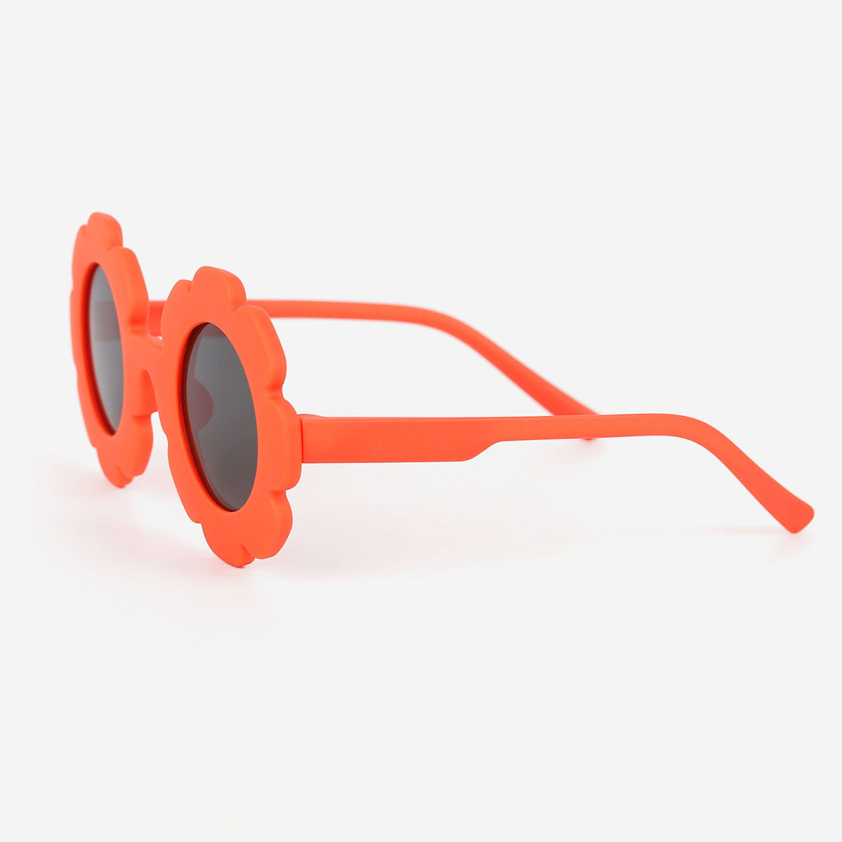 Buy Cute Orange Sun Flower Round Kids Sunglasses, Great glasses for Birthday Party, Round Flower Shaped Sunglasses for Boys Girls