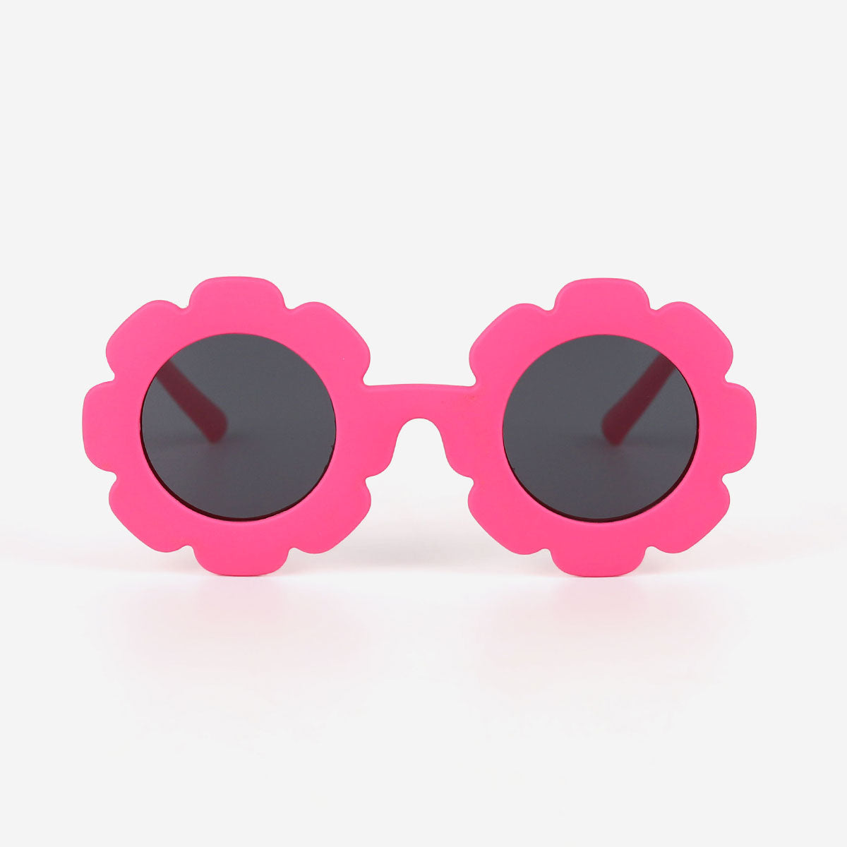 Sunnie - Pink Polarized Flower Kids Sunglasses for sale, Buy kids sunglasses online, Kids Cute Pink Sunflower Round Frame UV400 Sunglasses