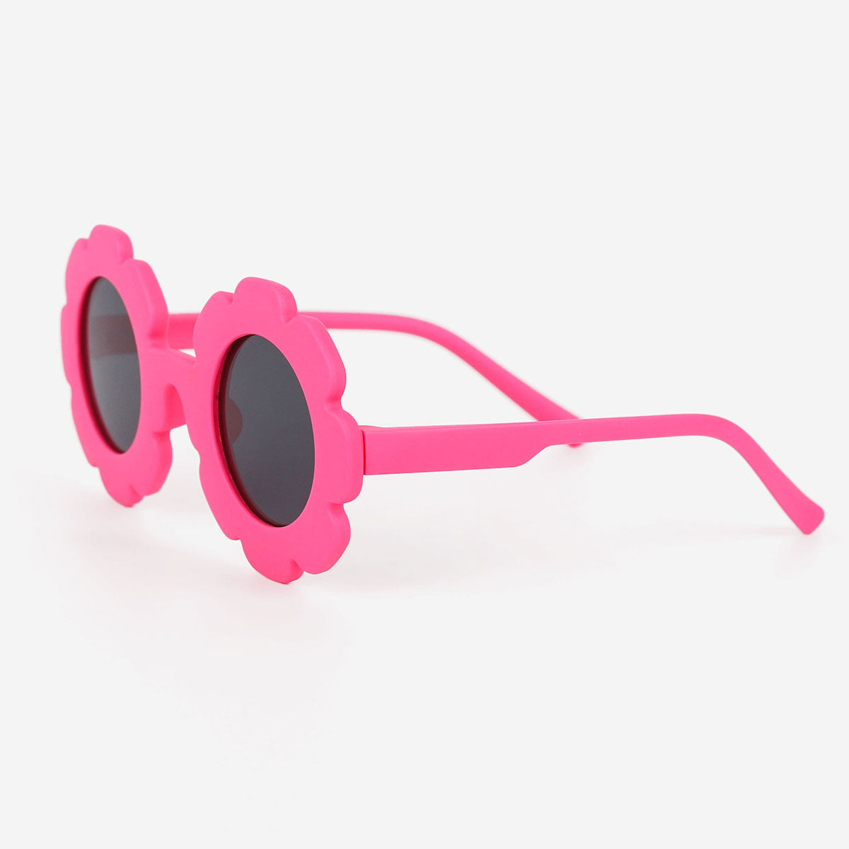 Cute Pink Sun Flower Round Kids Sunglasses for sale, Great glasses for Birthday Party, Fashionable Party Eyeglasses For Children, Kids Cute Pink Sunflower Round Frame UV Protection Sunglasses