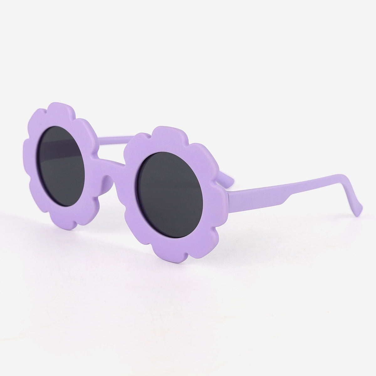 Cute Sun Flower Round Kids Sunglasses for sale, Great gift for Birthday Party, Buy Purple Round Flower Sunglasses for Kids