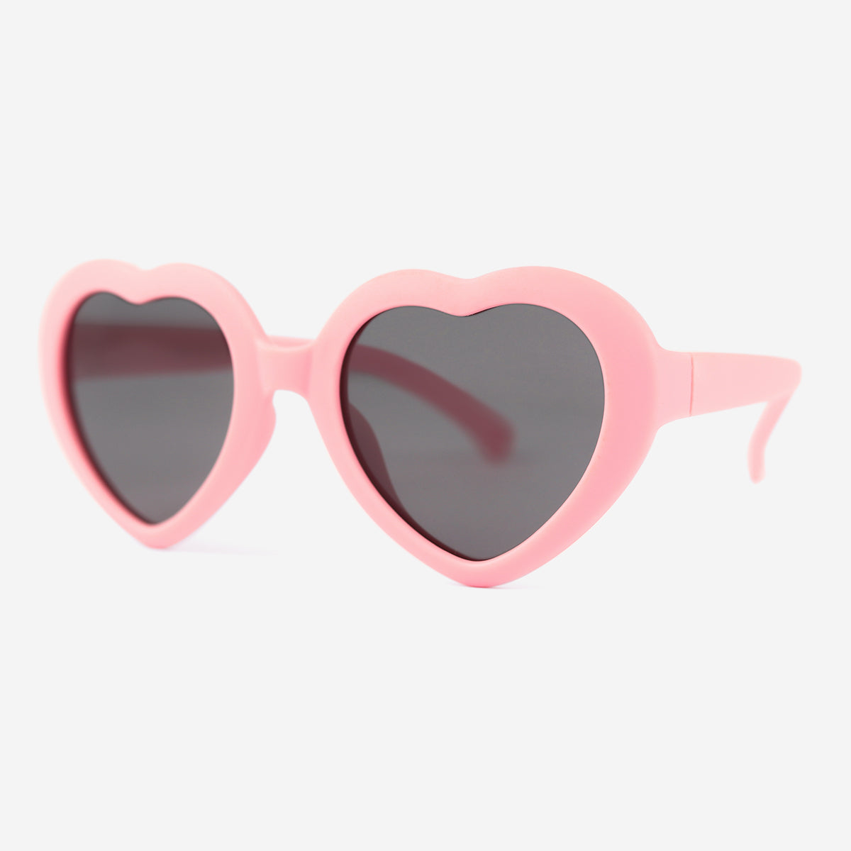 Heart Shaped Polarized Sunglasses for Boys Girls Children Aged 3-10